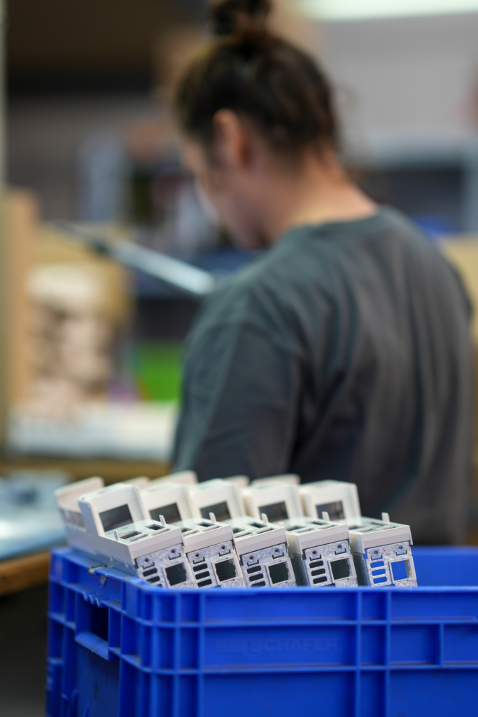 Ansammlung von fertiggestellten Produkten