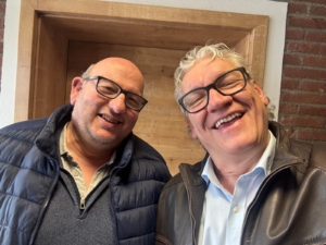 Geschäftsführer Christian Schambeck und Mitarbeiter der ersten Stunde Holger Daiser